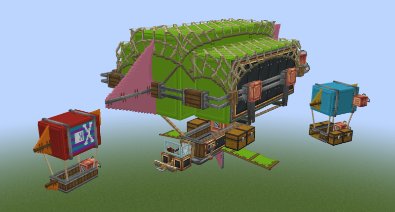 Create Immersive Aircraft : Warship (Create стиль, корабль 16x) | 9-06-2026, 14:21 - Текстуры для Minecraft / Текстуры 16x