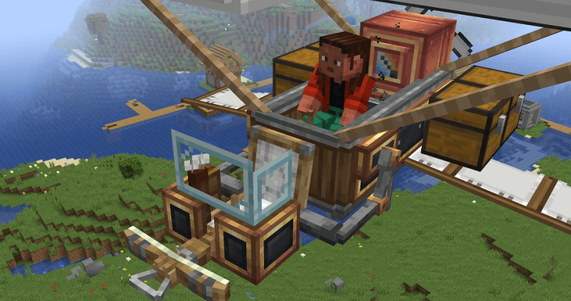 Create Immersive Aircraft : Warship (Create стиль, корабль 16x) | 9-06-2026, 14:21 - Текстуры для Minecraft / Текстуры 16x