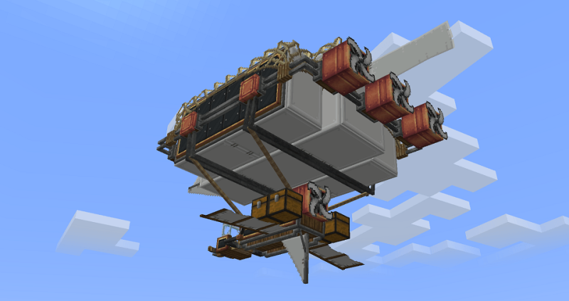 Create Immersive Aircraft : Warship (Create стиль, корабль 16x) | 9-06-2026, 14:21 - Текстуры для Minecraft / Текстуры 16x