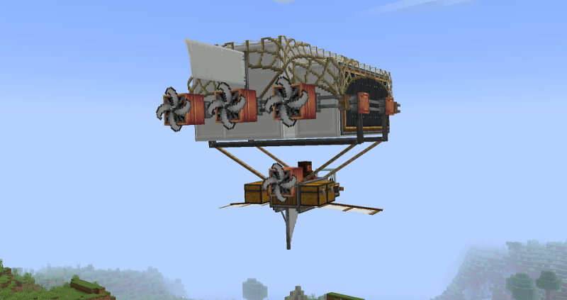 Create Immersive Aircraft : Warship (Create стиль, корабль 16x) | 9-06-2026, 14:21 - Текстуры для Minecraft / Текстуры 16x