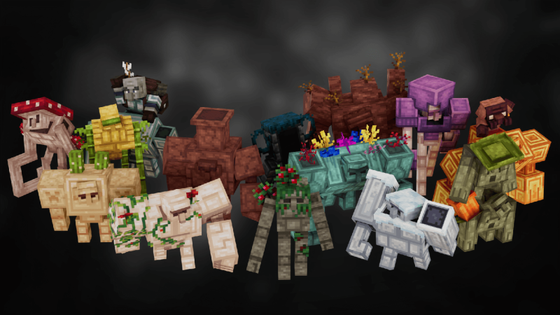 Golems Refreshed 1.21.7/1.20.1 (железный голем, текстуры, варианты 16x) | Сегодня, 10:37 - Текстуры для Minecraft / Текстуры 16x / Стандартные  / 1.19 / 1.19.1 / 1.19.2 / 1.19.3 / 1.19.4 / 1.20.1 / 1.21.5 / 1.21.4 / 1.21.1 / 1.20.6 / 1.20.5 / 1.20.4 / 1.20.3 / 1.20.2