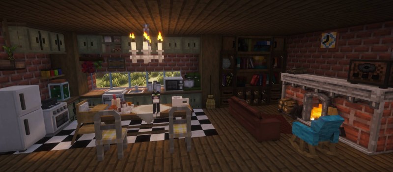 Мод Immersive Furniture 1.21.1/1.20.1 (мебель и декор) | Сегодня, 12:48 - Моды для Minecraft / Сундуки и рюкзаки / Декор / 1.20.1 / 1.21.1