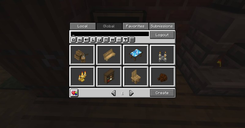 Мод Immersive Furniture 1.21.1/1.20.1 (мебель и декор) | Сегодня, 12:48 - Моды для Minecraft / Сундуки и рюкзаки / Декор / 1.20.1 / 1.21.1
