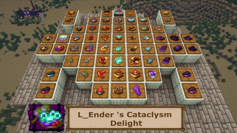 Мод L_Ender 's Cataclysm Delight 1.21.1/1.20.1 (кулинария, интеграция, прогрессия) | Сегодня, 00:21 - Моды для Minecraft / Индустриальные / Еда / Деревья и растения / 1.20.1 / 1.21.1