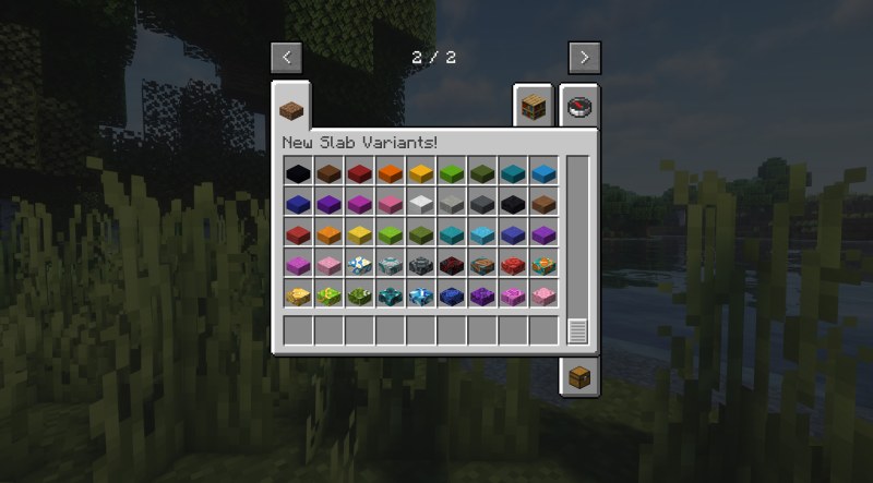 Мод New Slab Variants | +250 New Slabs! 26.1.2/1.21.1 (декоративные плиты) | Сегодня, 17:47 - Моды для Minecraft / Руды / RPG / Инструменты / 1.20 / 1.20.1 / 1.20.2 / 1.20.4 / 1.20.6 / 1.21 / 1.21.1 / 26.1 / 26.1.1 / 26.1.2