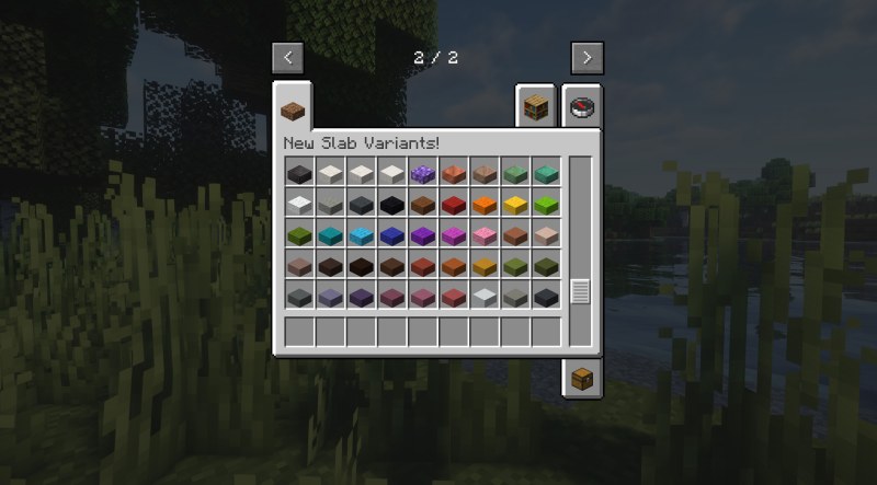 Мод New Slab Variants | +250 New Slabs! 26.1.2/1.21.1 (декоративные плиты) | Сегодня, 17:47 - Моды для Minecraft / Руды / RPG / Инструменты / 1.20 / 1.20.1 / 1.20.2 / 1.20.4 / 1.20.6 / 1.21 / 1.21.1 / 26.1 / 26.1.1 / 26.1.2