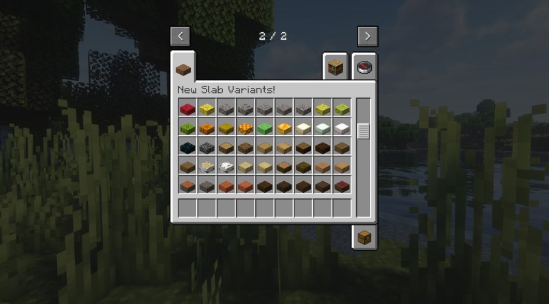 Мод New Slab Variants | +250 New Slabs! 26.1.2/1.21.1 (декоративные плиты) | Сегодня, 17:47 - Моды для Minecraft / Руды / RPG / Инструменты / 1.20 / 1.20.1 / 1.20.2 / 1.20.4 / 1.20.6 / 1.21 / 1.21.1 / 26.1 / 26.1.1 / 26.1.2