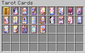 Tarot Cards: Colorized 1.20.4/1.19.2 (карты таро, цветные текстуры 16x) | 9-06-2026, 14:23 - Текстуры для Minecraft / Текстуры 16x / 1.18.2 / 1.19.2 / 1.20.1 / 1.20.4