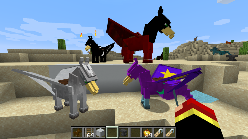Мод Wings Horns & Hooves: The Ultimate Unicorn Mod 1.20.2/1.18.2 (лошади, магия, разведение) | 8-06-2026, 01:18 - Моды для Minecraft / Оружие / Мобы / Индустриальные / 1.16.5 / 1.18.2 / 1.20.1 / 1.20.2