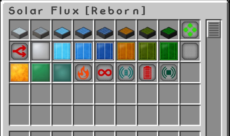 Мод Solar Flux Reborn 1.21.4/1.19.3 (солнечные панели, энергия, FE) | Сегодня, 17:33 - Моды для Minecraft / 1.13.2 / 1.14.4 / 1.15.2 / 1.16.3 / 1.16.5 / 1.18.1 / 1.18.2 / 1.19.2 / 1.19.3 / 1.20 / 1.20.1 / 1.20.4 / 1.20.5 / 1.20.6 / 1.21 / 1.21.1 / 1.21.4