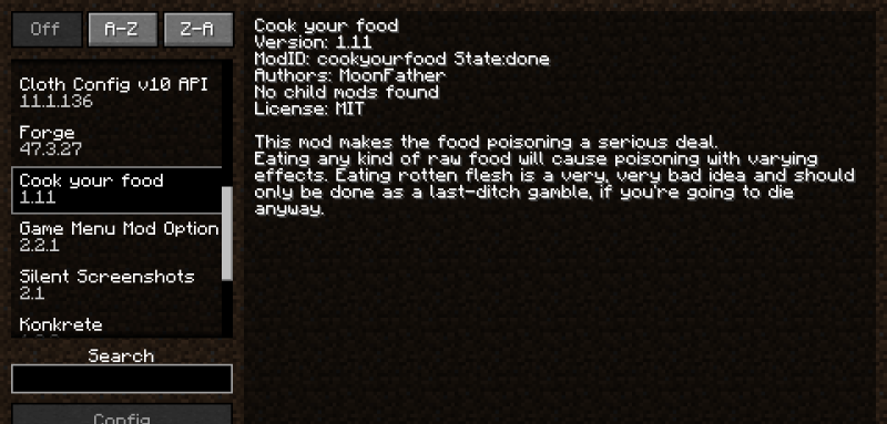 Мод Cook your food 26.2/1.21.11 (Реализм, выживание, еда) | 20-06-2026, 19:37 - Моды для Minecraft / 1.7.10 / Еда / 1.16.5 / 1.18.2 / 1.19.2 / 1.20.1 / 1.20.4 / 1.20.6 / 1.21 / 1.21.1 / 1.21.5 / 1.21.8 / 1.21.10 / 1.21.11 / 26.1 / 26.1.1 / 26.1.2 / 26.2