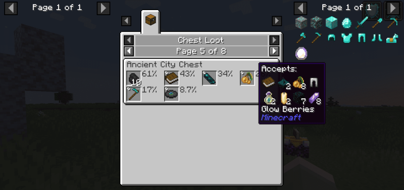 Мод EMI Loot 1.21.1/1.19.4 (лут-таблицы, просмотр дропа) | Сегодня, 14:05 - Моды для Minecraft / Мини карта / Ядра (Библиотеки) / 1.18.2 / 1.19 / 1.19.1 / 1.19.2 / 1.19.3 / 1.19.4 / 1.20 / 1.20.1 / 1.20.4 / 1.20.5 / 1.20.6 / 1.21 / 1.21.1