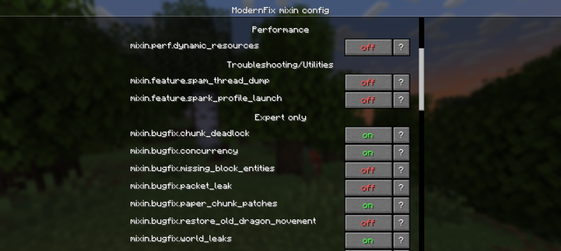 Мод ModernFix-mVUS 26.2/1.21.11 (Форк для старых версий) | 19-06-2026, 00:32 - Моды для Minecraft / Инструменты / 1.21 / 1.21.5 / 1.21.8 / 1.21.10 / 1.21.11 / 26.1 / 26.1.1 / 26.1.2 / 26.2