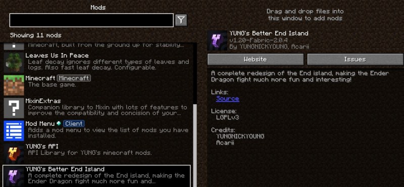 Мод YUNG's Better End Island 1.21.4/1.19.4 (переработка Энда) | Сегодня, 17:08 - Моды для Minecraft / RPG / Миры и биомы / 1.18.2 / 1.19.2 / 1.19.4 / 1.20 / 1.20.1 / 1.20.4 / 1.21 / 1.21.1 / 1.21.4