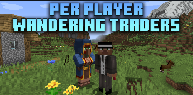Мод PerPlayerWanderingTraders 26.2/1.21.11 (Торговцы для игроков)