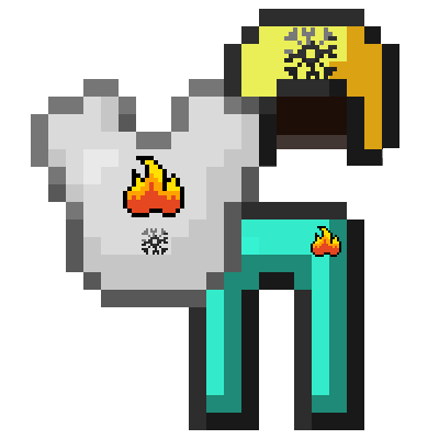 Мод Armor Underwear Mod 1.19.4/1.18.2 (терморегуляция, подкладки для брони)