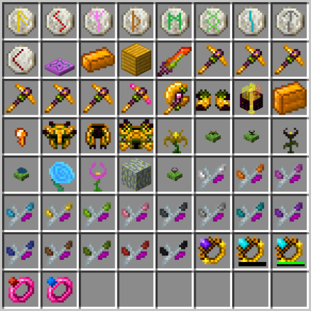 Мод MythicBotany 1.20.1/1.19.2 (расширение Botania)