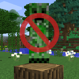 Мод No Mob Spawning on Trees (контроль спауна мобов)