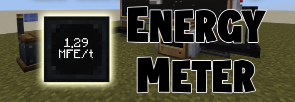 Мод Energy Meter 1.21.1/1.19.2 (измерение энергии)