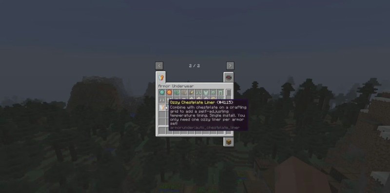 Мод Armor Underwear Mod 1.19.4/1.18.2 (терморегуляция, подкладки для брони) | Вчера, 09:36 - Моды для Minecraft / Оружие / Броня / RPG / 1.16.4 / 1.16.5 / 1.18.2 / 1.19.4