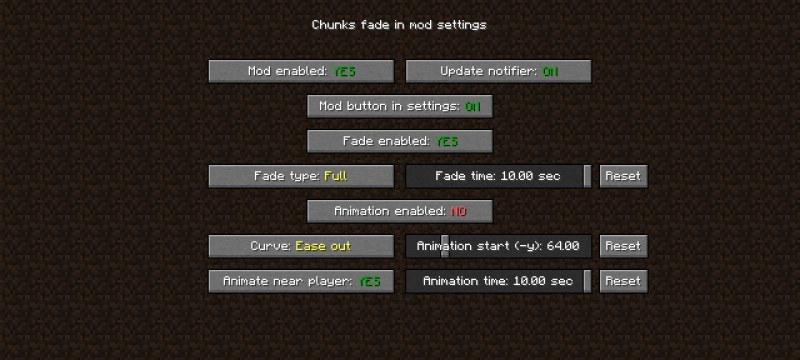 Мод Chunks fade in 26.2/1.21.11 (Плавная анимация чанков) | 1-07-2026, 16:26 - Моды для Minecraft / Декор / Инструменты / 1.18.2 / 1.19 / 1.19.1 / 1.19.2 / 1.19.3 / 1.19.4 / 1.20 / 1.20.1 / 1.20.2 / 1.20.4 / 1.20.5 / 1.20.6 / 1.21 / 1.21.1 / 1.21.4 / 1.21.5 / 1.21.8 / 1.21.10 / 1.21.11 / 26.1 / 26.1.1 / 26.1.2 / 26.2