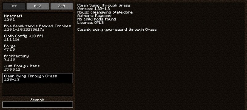 Мод Clean Swing Through Grass 26.2/1.21.11 (Улучшенный бой) | 1-07-2026, 20:51 - Моды для Minecraft / Оружие / Броня / RPG / 1.20 / 1.20.1 / 1.20.2 / 1.20.4 / 1.20.5 / 1.21 / 1.21.1 / 1.21.8 / 1.21.10 / 1.21.11 / 26.1 / 26.1.1 / 26.1.2 / 26.2