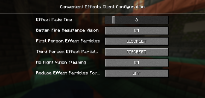 Мод Convenient Effects 26.2/1.21.11 (Улучшенные зелья, плавные эффекты) | 1-07-2026, 20:23 - Моды для Minecraft / Инструменты / 1.20.1 / 1.21 / 1.21.1 / 1.21.4 / 1.21.5 / 1.21.8 / 1.21.10 / 1.21.11 / 26.1 / 26.1.1 / 26.1.2 / 26.2