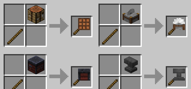 Мод Crafting on a stick 26.1.2/1.21.1 (Добавляет несколько станций крафта) | Сегодня, 11:48 - Моды для Minecraft / Оружие / Броня / Инструменты / 1.16.5 / 1.18 / 1.18.1 / 1.18.2 / 1.19 / 1.19.1 / 1.19.2 / 1.19.3 / 1.19.4 / 1.20 / 1.20.1 / 1.21 / 1.21.1 / 26.1 / 26.1.1 / 26.1.2 / 26.2