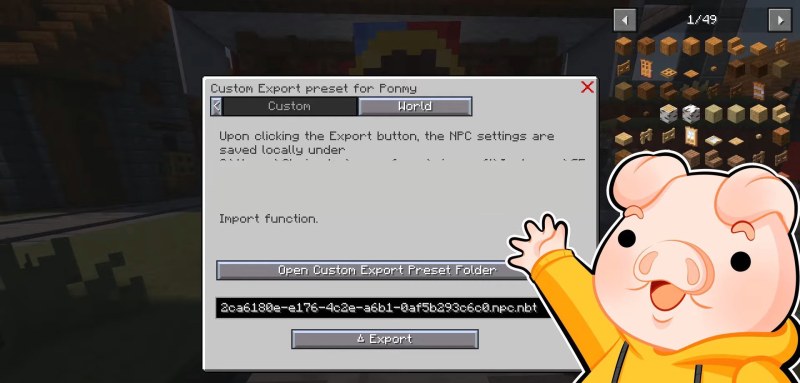 Мод Easy NPC: Core 26.2/1.21.11 (Базовый модуль NPC) | 1-07-2026, 20:23 - Моды для Minecraft / RPG / Ядра (Библиотеки) / 1.20.1 / 1.21 / 1.21.1 / 1.21.4 / 1.21.5 / 1.21.8 / 1.21.10 / 1.21.11 / 26.1.1 / 26.1.2 / 26.2