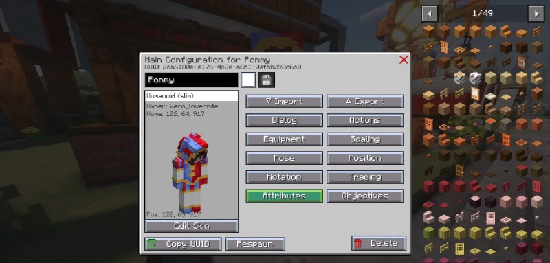 Мод Easy NPC: Core 26.2/1.21.11 (Базовый модуль NPC) | 1-07-2026, 20:23 - Моды для Minecraft / RPG / Ядра (Библиотеки) / 1.20.1 / 1.21 / 1.21.1 / 1.21.4 / 1.21.5 / 1.21.8 / 1.21.10 / 1.21.11 / 26.1.1 / 26.1.2 / 26.2