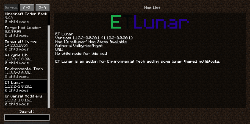 Мод Environmental Lunar Tech (лунная энергия, мультиблоки) | Вчера, 21:17 - Моды для Minecraft / Индустриальные