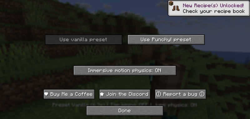 Мод Punchy! - First person animations 26.2/1.21.11 (Анимации и физика) | Вчера, 16:28 - Моды для Minecraft / Мини карта / Декор / 1.20.1 / 1.21.1 / 1.21.5 / 1.21.11 / 26.1 / 26.1.1 / 26.1.2 / 26.2
