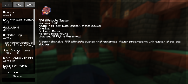 Мод RPG Attribute System 26.2/1.21.11 (RPG-прогрессия, атрибуты) | 1-07-2026, 20:23 - Моды для Minecraft / Оружие / Индустриальные / RPG / 1.16.5 / 1.18.2 / 1.19.2 / 1.20.1 / 1.20.6 / 1.21.1 / 1.21.5 / 1.21.11 / 26.1 / 26.1.1 / 26.1.2 / 26.2