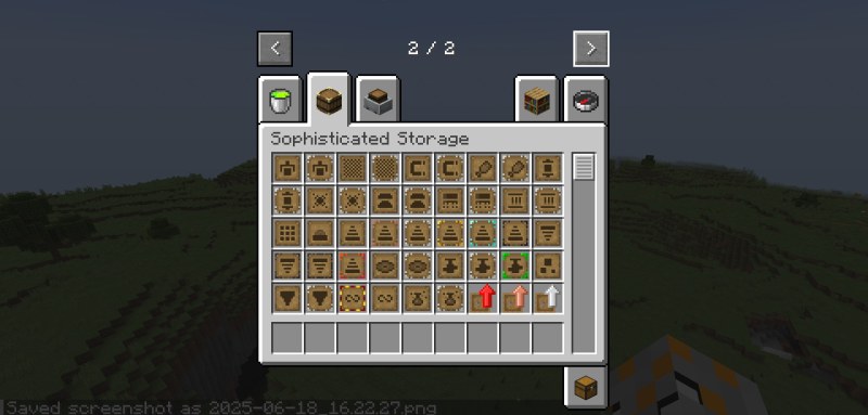 Мод Sophisticated Storage in Motion 26.2/1.21.11 (Транспорт и хранение) | 1-07-2026, 16:28 - Моды для Minecraft / Сундуки и рюкзаки / 1.20.1 / 1.21.1 / 1.21.4 / 1.21.5 / 1.21.8 / 1.21.10 / 1.21.11 / 26.1 / 26.1.1 / 26.1.2 / 26.2