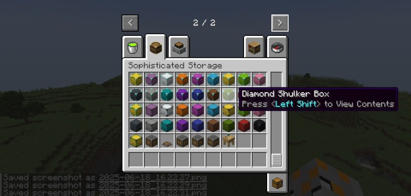 Мод Sophisticated Storage in Motion 26.2/1.21.11 (Транспорт и хранение) | 1-07-2026, 16:28 - Моды для Minecraft / Сундуки и рюкзаки / 1.20.1 / 1.21.1 / 1.21.4 / 1.21.5 / 1.21.8 / 1.21.10 / 1.21.11 / 26.1 / 26.1.1 / 26.1.2 / 26.2