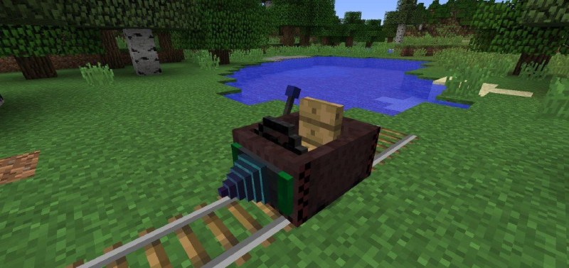Мод Steve's Carts Reborn (кастомные вагонетки, автоматизация) | 2-07-2026, 16:34 - Моды для Minecraft / Транспорт / Индустриальные / Деревья и растения