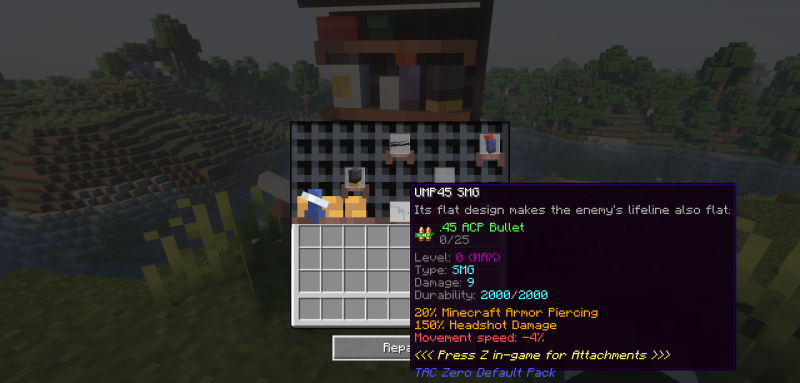 Мод TACZ: Durability (Timeless and Classics Guns) 1.21.1/1.19.2 (Настройка оружия TACZ) | 1-07-2026, 10:49 - Моды для Minecraft / Оружие / Броня / Инструменты / 1.19.2 / 1.20.1 / 1.21.1