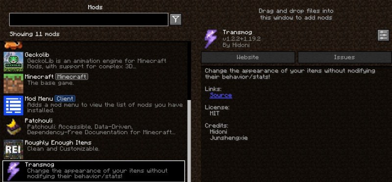 Мод Transmog 26.1.2/1.21.11 (смена внешности предметов) | Вчера, 09:53 - Моды для Minecraft / Оружие / Броня / Инструменты / 1.18.2 / 1.19.2 / 1.19.4 / 1.20 / 1.20.1 / 1.20.2 / 1.20.4 / 1.20.6 / 1.21 / 1.21.1 / 1.21.4 / 1.21.5 / 1.21.8 / 1.21.10 / 1.21.11 / 26.1 / 26.1.1 / 26.1.2