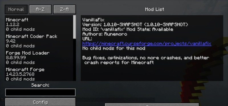 Мод VanillaFix 1.12.2 (производительность, исправление вылетов) | Сегодня, 13:20 - Моды для Minecraft / 1.12 / 1.12.1 / 1.12.2