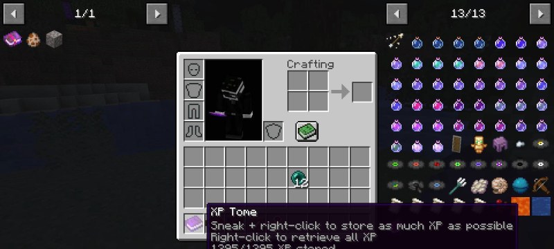 Мод XP Tome 26.2/1.21.11 (Хранение опыта, Утилита) | 1-07-2026, 20:45 - Моды для Minecraft / Сундуки и рюкзаки / 1.12.2 / RPG / 1.14.4 / 1.15.2 / 1.16.1  / 1.16.2  / 1.16.3 / 1.16.4 / 1.16.5 / 1.17.1 / 1.18 / 1.18.1 / 1.18.2 / 1.19 / 1.19.1 / 1.19.2 / 1.19.4 / 1.20 / 1.20.1 / 1.20.2 / 1.20.4 / 1.20.6 / 1.21 / 1.21.1 / 1.21.4 / 1.21.5 / 1.21.8 / 1.21.10 / 1.21.11 / 26.1 / 26.1.1 / 26.1.2 / 26.2