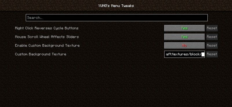 Мод YUNG's Menu Tweaks 26.1.2/1.21.4 (меню, навигация, интерфейс) | Вчера, 17:10 - Моды для Minecraft / Декор / Инструменты / 1.20.1 / 1.20.4 / 1.21 / 1.21.1 / 1.21.4 / 26.1.1 / 26.1.2