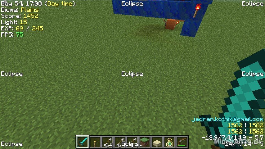 Мод InGame Info XML (настраиваемый экран F3) | Вчера, 15:01 - Моды для Minecraft / Мини карта / Декор