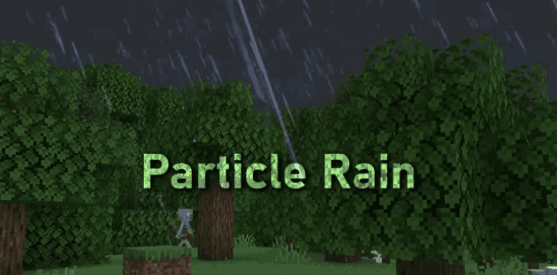 Мод Particle Rain 26.1.2/1.21.11 (погодные эффекты)