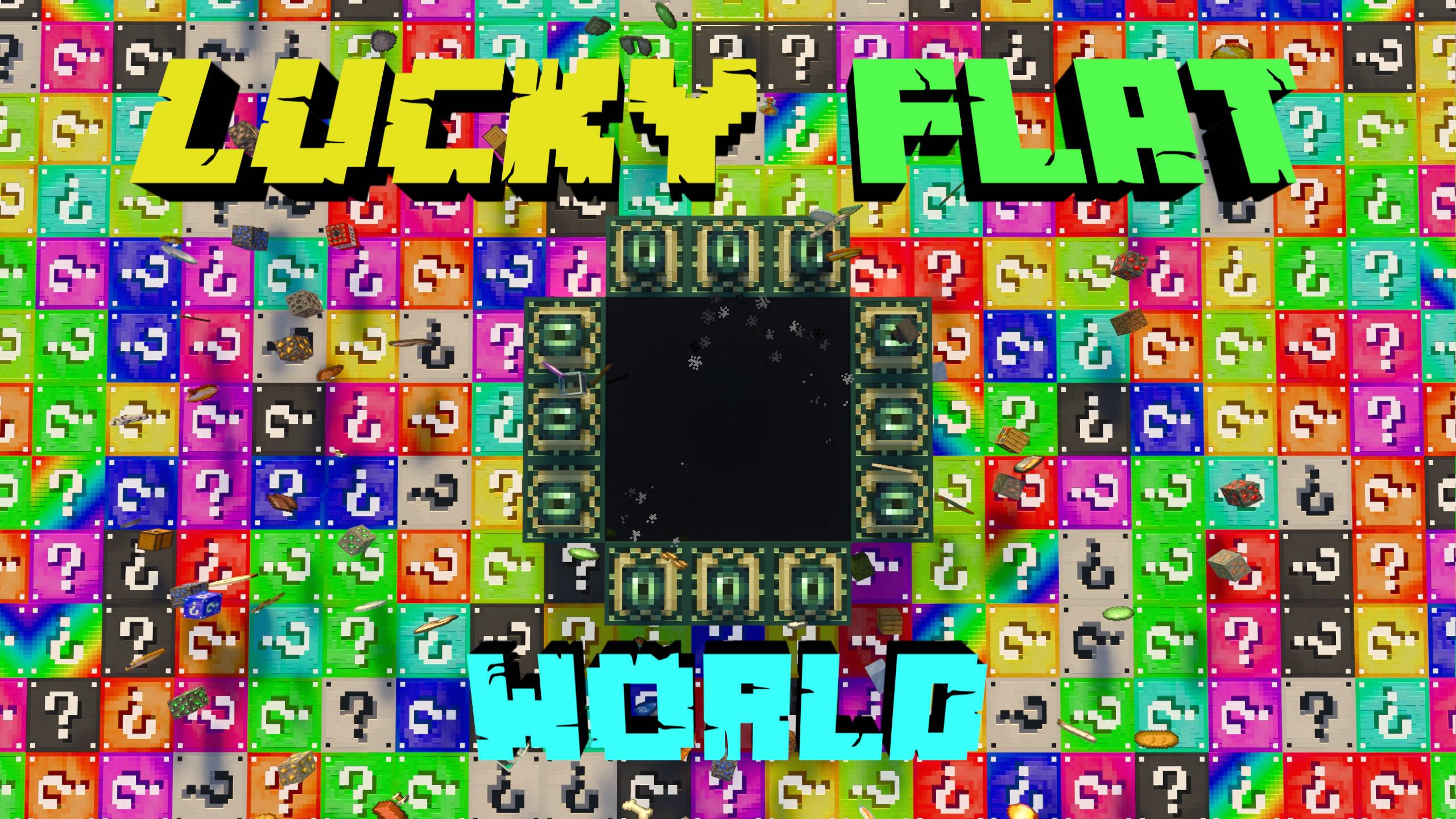 Карта Lucky Flat World V3 26.40/1.21.132 (бесконечный мир удачи)