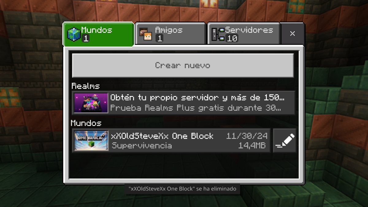 Карта One Block + 1.21.70 (выживание на одном) | 21-08-2026, 16:45 - Карты для Bedrock / Приключения / Мини-игры / Выживание / 1.21