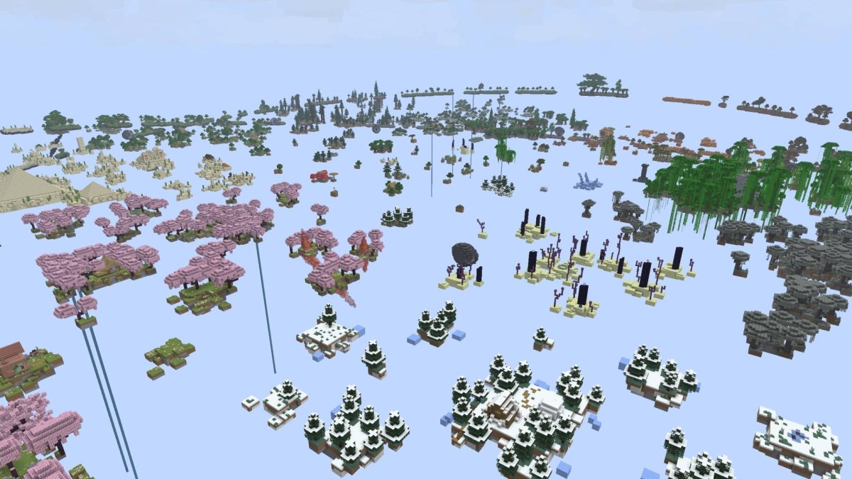Карта Tryzz's Skyblock Adventure 26.40/1.21.132 (приключение на островах) | Вчера, 12:45 - Карты для Bedrock / Приключения / Постройки / Ландшафт / Выживание / 26.x / 1.21