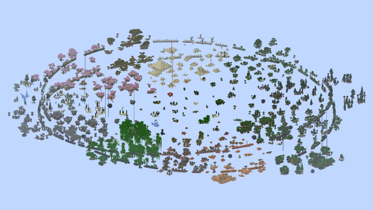 Карта Tryzz's Skyblock Adventure 26.40/1.21.132 (приключение на островах) | Вчера, 12:45 - Карты для Bedrock / Приключения / Постройки / Ландшафт / Выживание / 26.x / 1.21