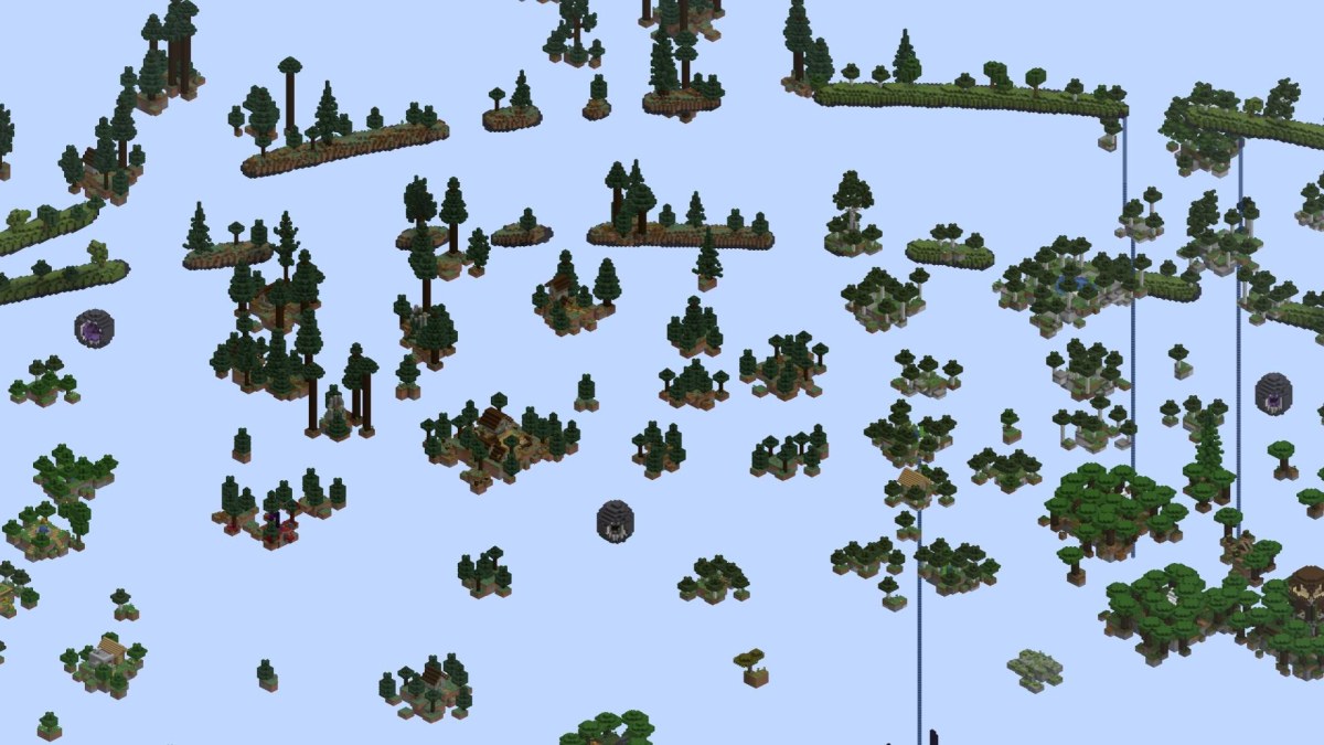 Карта Tryzz's Skyblock Adventure 26.40/1.21.132 (приключение на островах) | Вчера, 12:45 - Карты для Bedrock / Приключения / Постройки / Ландшафт / Выживание / 26.x / 1.21