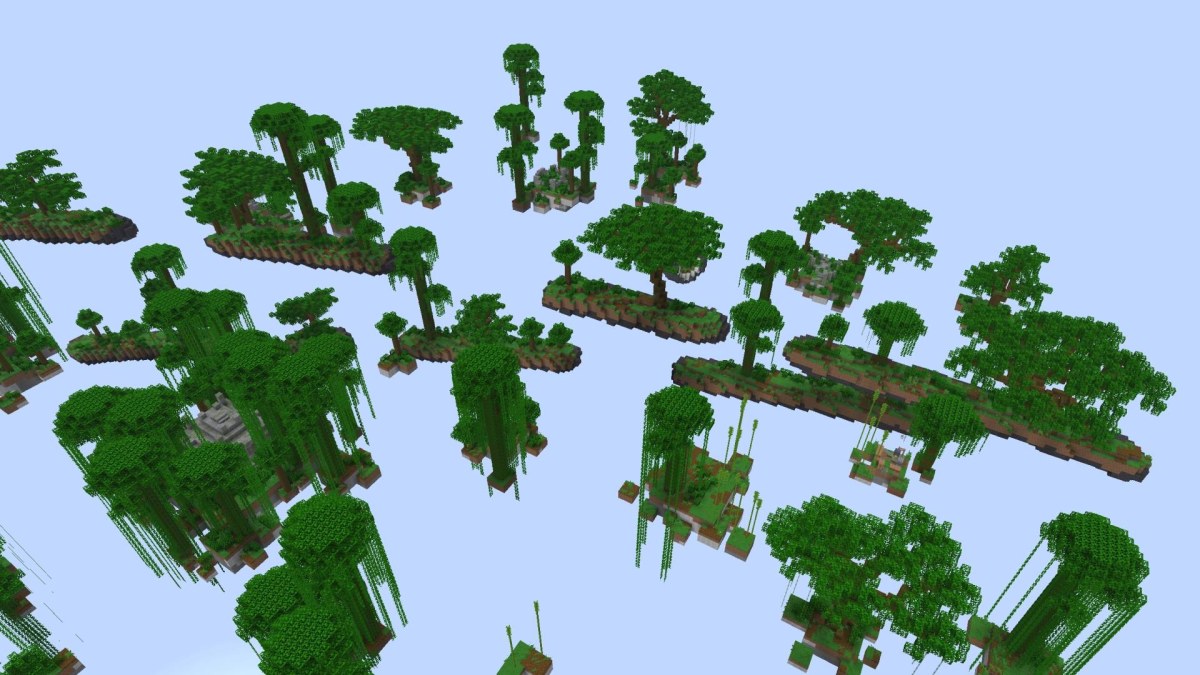 Карта Tryzz's Skyblock Adventure 26.40/1.21.132 (приключение на островах) | Вчера, 12:45 - Карты для Bedrock / Приключения / Постройки / Ландшафт / Выживание / 26.x / 1.21
