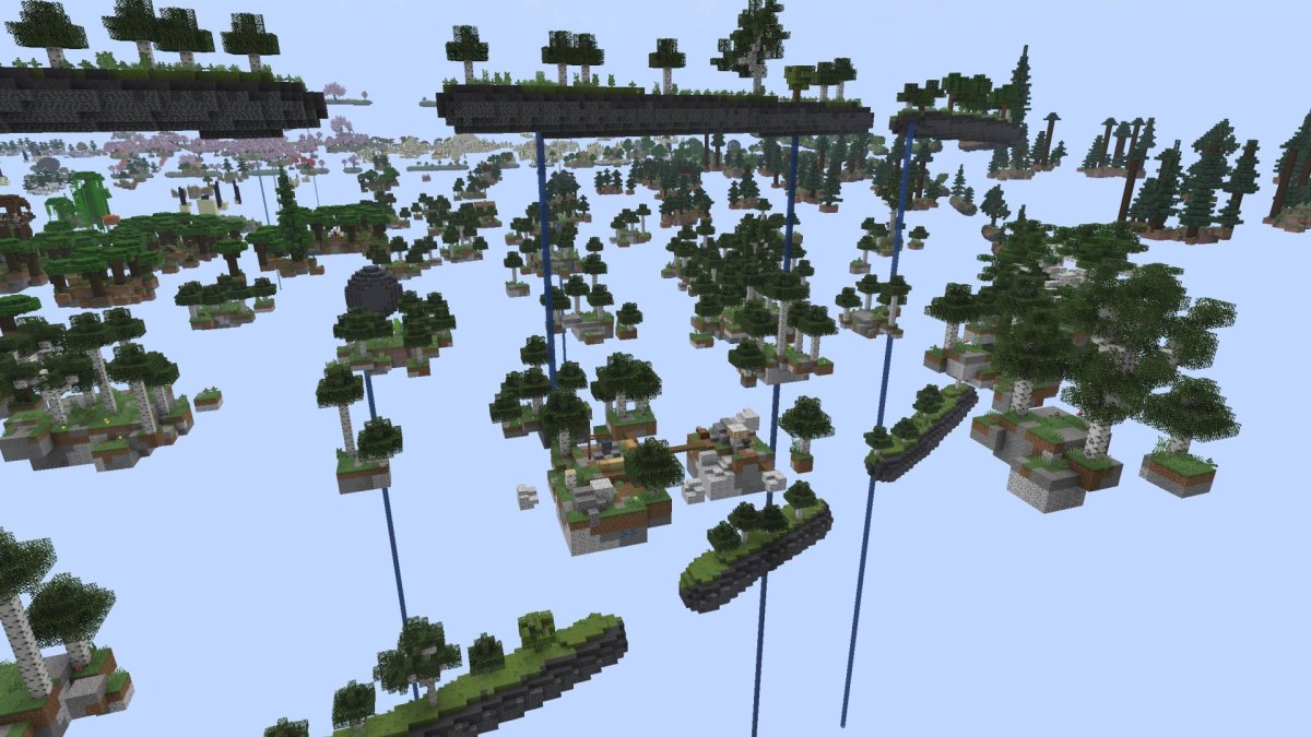 Карта Tryzz's Skyblock Adventure 26.40/1.21.132 (приключение на островах) | Вчера, 12:45 - Карты для Bedrock / Приключения / Постройки / Ландшафт / Выживание / 26.x / 1.21